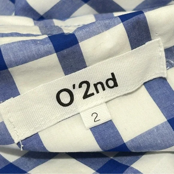 O’2nd Blue Checkered Blouse - Picture 7 of 8